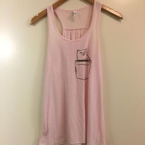 Kitty in my Pocket Women's Tank Top size Small